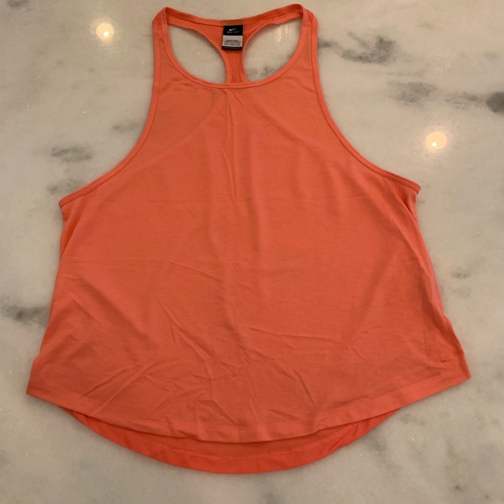 Nike Workout Tank Orange Size L/XL